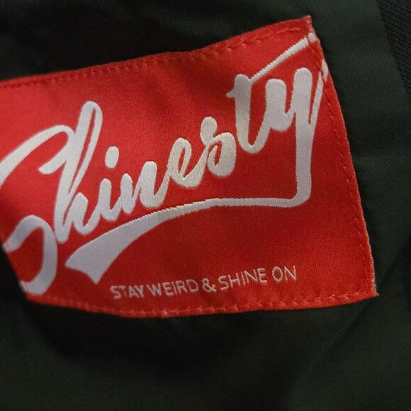 Shinesty The Make Them Purr Tiger Print Suit Statement Piece Size 38/31/32 - Picture 13 of 16